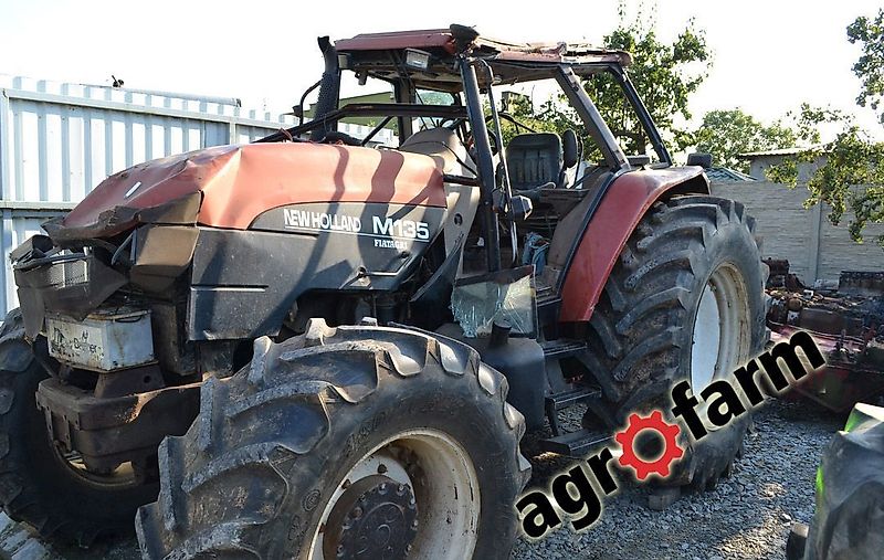New Holland spare parts części silnik most skrzynia zwolnica piasta zę for New Holland M 135 115 100 160 wheel tractor