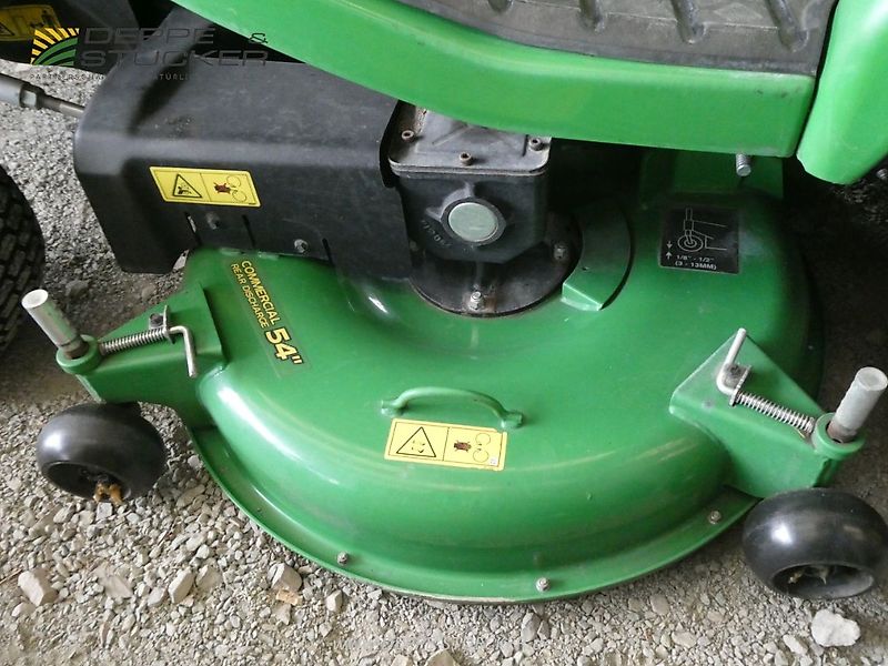 John Deere X950R Hochentleerung