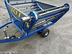 KMZ Ballenauflöser, Ballenabwickler mit Fahrgestell und Räder