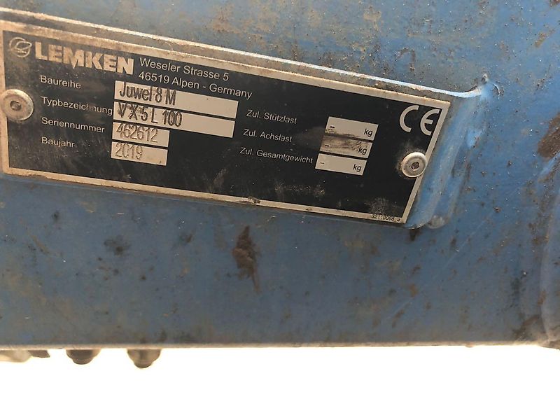 Lemken Juwel 8M
