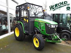John Deere John Deere 3038E Kompakttraktor m. Kabine u. Frontkraftheber