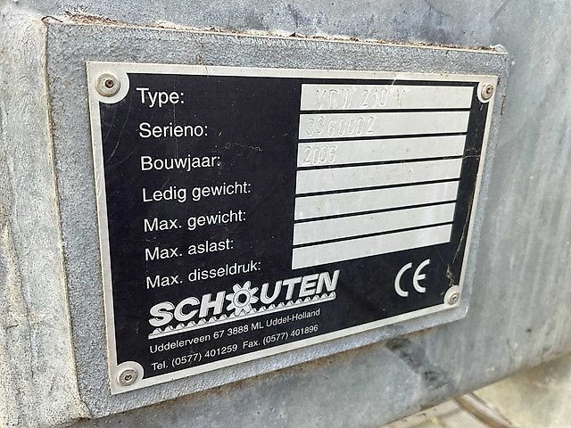 Schouten VDW 210 V Quickfeed