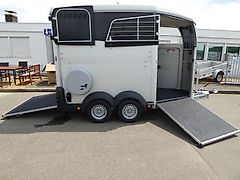 Ifor Williams HBX 511 Frontausstieg 3 Bremslicht silber Großpferde 2,7 t