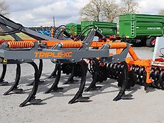 AgroXX TRIPLE-XC  3.0-10 ZINKEN GEFEDERT -- MULCHGRUBBER PREMIUM MIT DACHRINGWALZE--