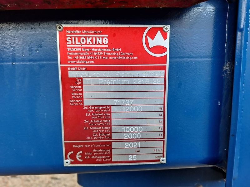 Siloking TrailedLine 4.0 Premium 2218-22