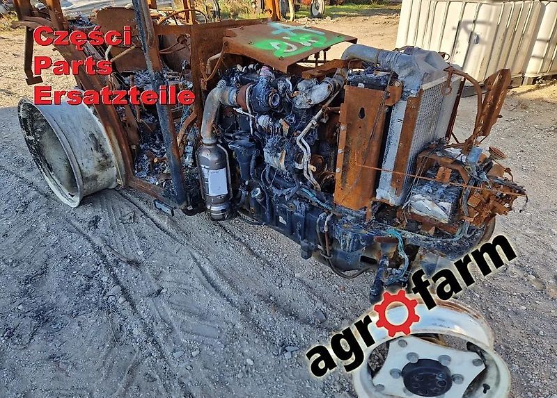 New Holland spare parts T 4.90 N skrzynia silnik kabina most zwolnica oś obudowa for wheel tractor