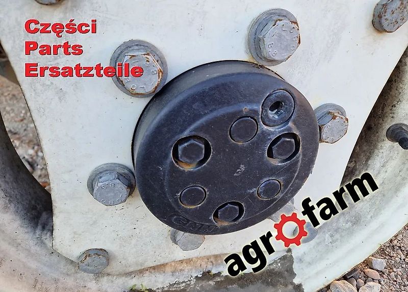 New Holland spare parts T 4.90 N skrzynia silnik kabina most zwolnica oś obudowa for wheel tractor