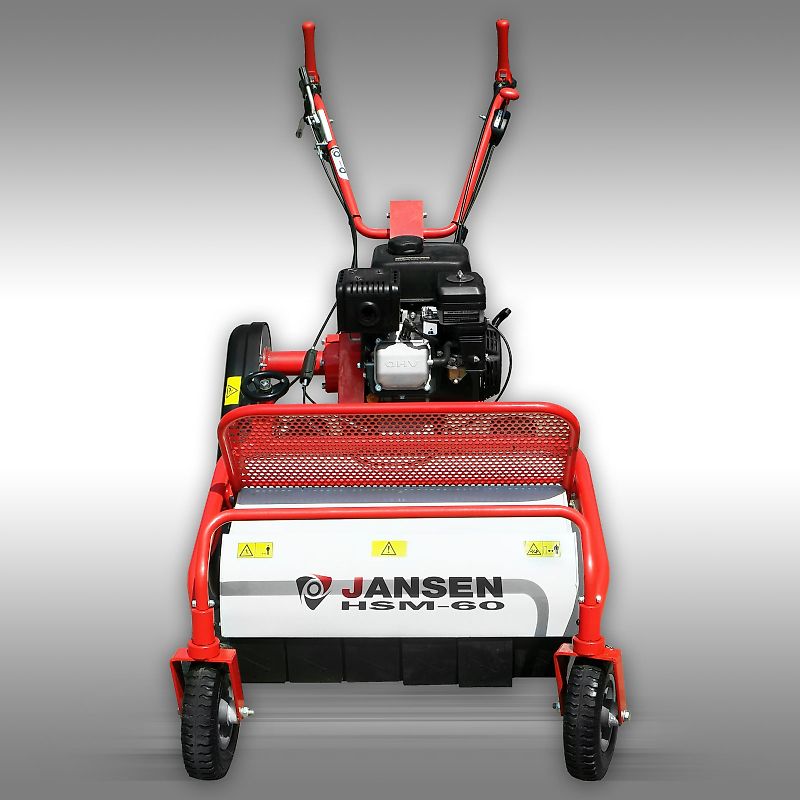 Jansen Schlegelmulcher Jansen HSM-60, Hand-Mähwerk, Rasenmäher, Wiesenmulcher