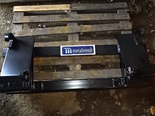 Palettengabel Euro SW- Anbau - Rahmen  mit Zinken SONDERPREISE-NEUE Palettengabel mit 1,2 mtr. Zinken - Rahmen mit Zinken