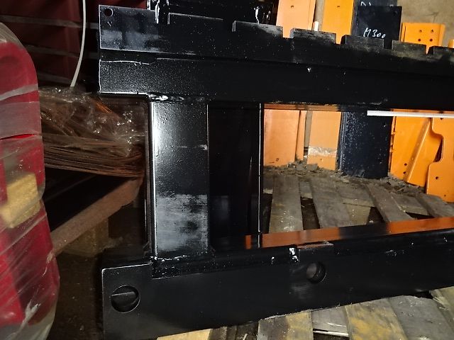 Palettengabel Euro SW- Anbau - Rahmen  mit Zinken SONDERPREISE-NEUE Palettengabel mit 1,2 mtr. Zinken - Rahmen mit Zinken