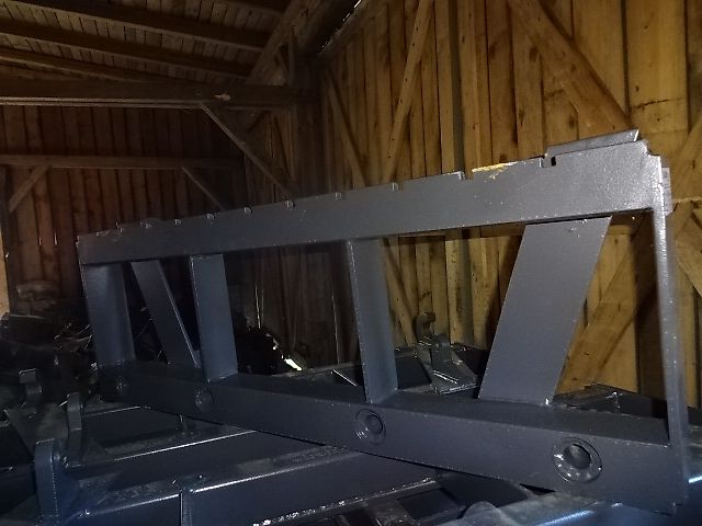 Palettengabel Euro SW- Anbau - Rahmen  mit Zinken SONDERPREISE-NEUE Palettengabel mit 1,2 mtr. Zinken - Rahmen mit Zinken