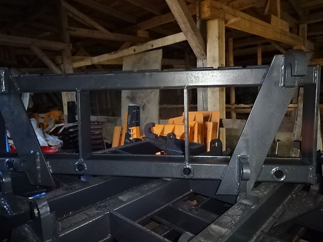 Palettengabel Euro SW- Anbau - Rahmen  mit Zinken SONDERPREISE-NEUE Palettengabel mit 1,2 mtr. Zinken - Rahmen mit Zinken