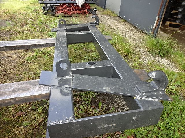 Palettengabel Euro SW- Anbau - Rahmen  mit Zinken SONDERPREISE-NEUE Palettengabel mit 1,2 mtr. Zinken - Rahmen mit Zinken