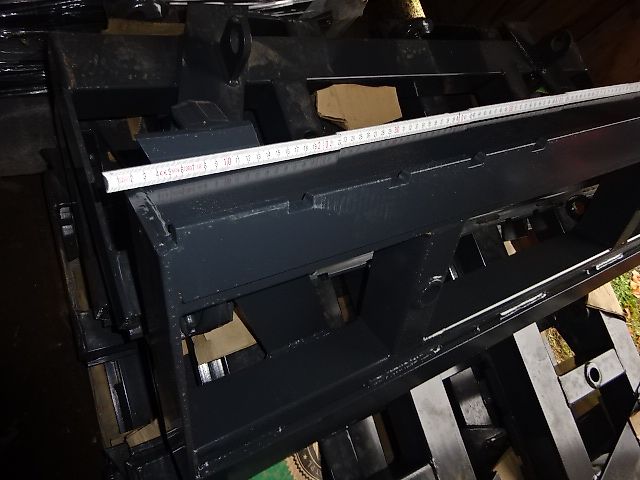 Palettengabel Euro SW- Anbau - Rahmen  mit Zinken SONDERPREISE-NEUE Palettengabel mit 1,2 mtr. Zinken - Rahmen mit Zinken