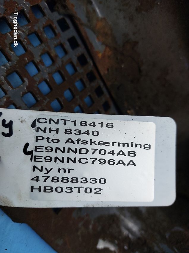 New Holland 8340 (Spare part/Reservedel/Ersatzteil)