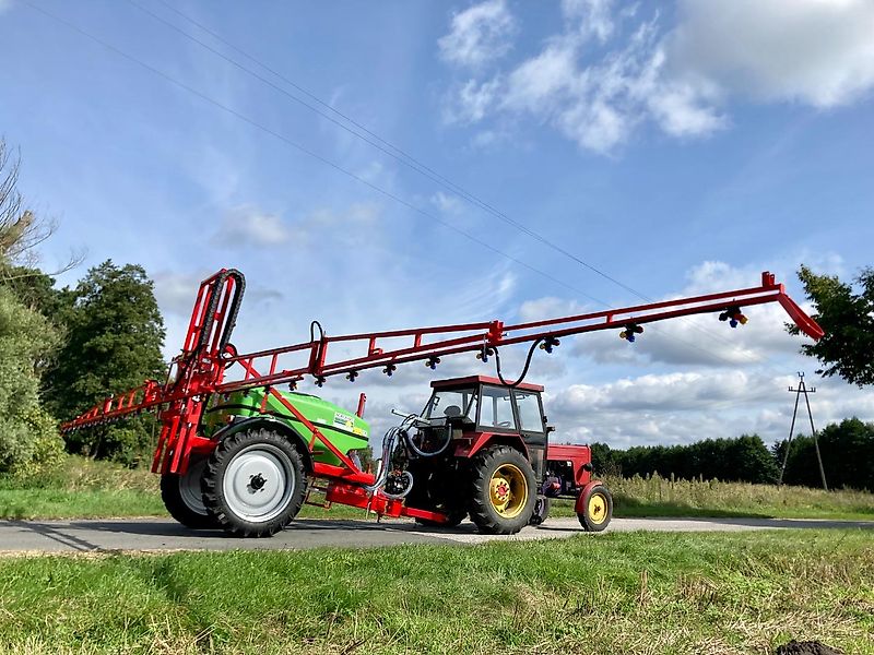 AGROFART Feldspritze Gezogen AF1215 / Field sprayer 1200l / Opryskiwacz polowy przyczepiany 1200l 15m