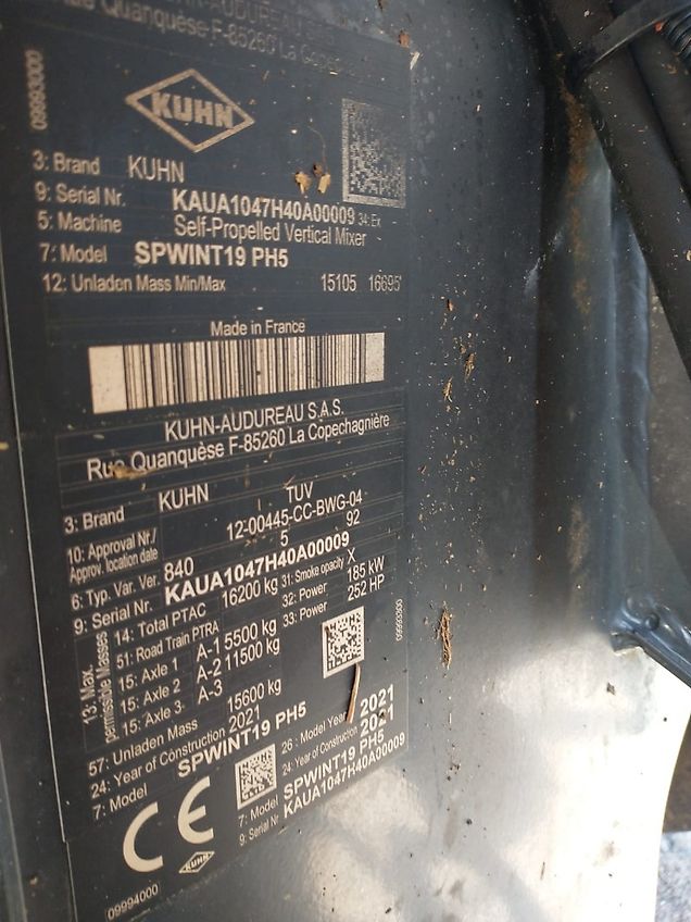 Kuhn SPW Intense 19.2 CL